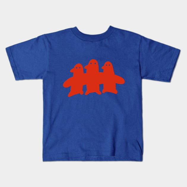 Familiar Friends Kids T-Shirt by malbatross